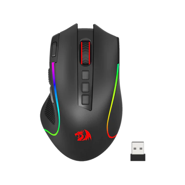 Mouse Gamer Redragon Predator M612 RGB |  Inalámbrico | Negro | M612RGB-PRO