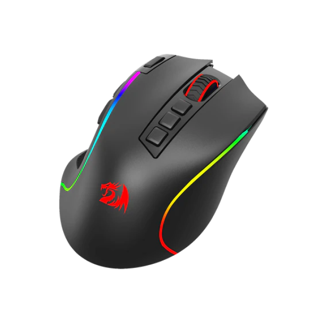 Mouse Gamer Redragon Predator M612 RGB |  Inalámbrico | Negro | M612RGB-PRO