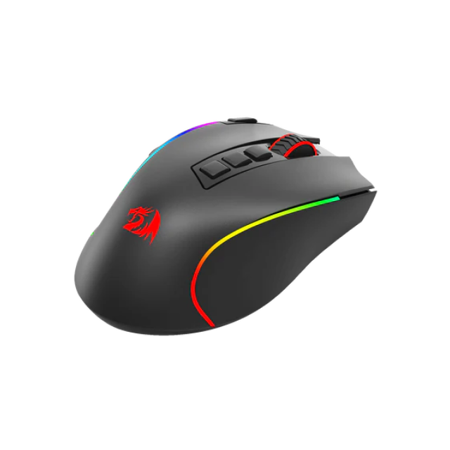 Mouse Gamer Redragon Predator M612 RGB |  Inalámbrico | Negro | M612RGB-PRO