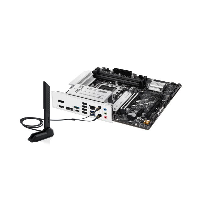 Tarjeta Madre Asus Prime B860M-A WIFI-CSM | micro- ATX  | LGA1851 | Intel B860 | DDR5 (256GB Max)| Wi-Fi 6E | PRIME B860M-A WIFI-CSM