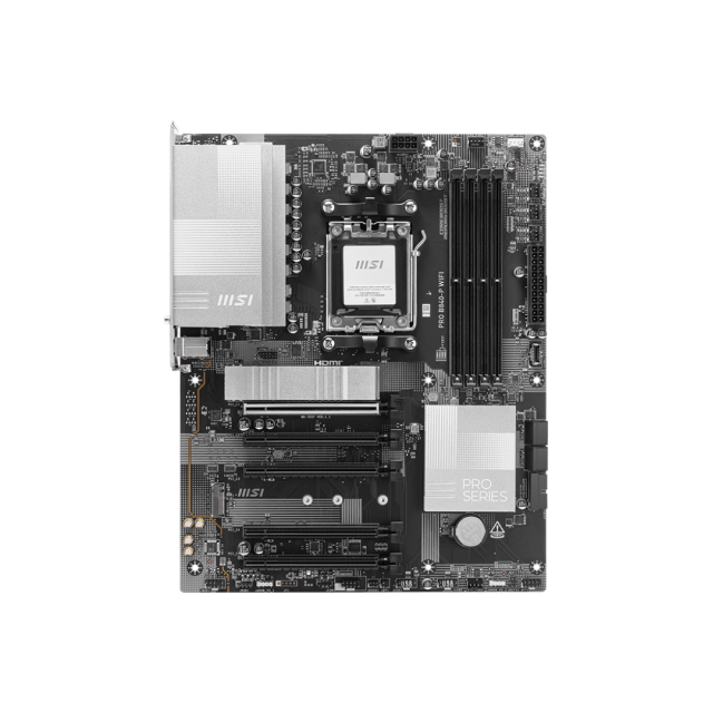 Tarjeta Madre MSI PRO B840-P WIFI | ATX | Socket AM5 | AMD B840 | RAM DDR5 / 256GB(Máx) | HDMI x 1 | Wi-Fi 7 /  Bluetooth 5.4 | PRO B840-P WIFI