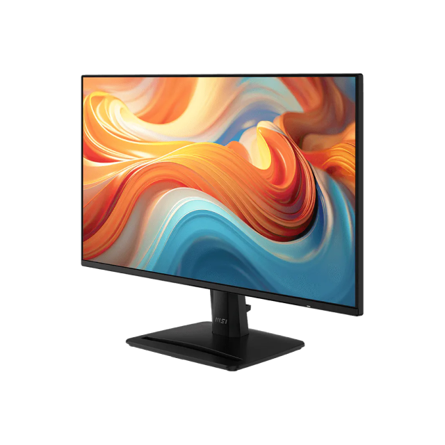 Monitor Gamer Plano MSI PRO MP242 E14A | 23.8" | 1920 x 1080 (FHD) | IPS | 144Hz | 1ms (MPRT) / 4ms (GTG) | HDR Ready / Adaptive Sync | Bocinas Integradas | HDMI 2.0 / DisplayPort 1.2 / D-Sub (VGA) / Jack 3.5mm | Negro | PRO MP242 E14A