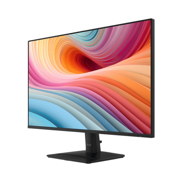 Monitor MSI PRO MP275 E2 | 27" | FHD | 1920 x 1080 (IPS) | 120 Hz | 1 ms (MPRT) | 4 ms (GTG) | Adaptive Sync | HMDI / DisplayPort / VGA | Negro | PRO MP275 E2