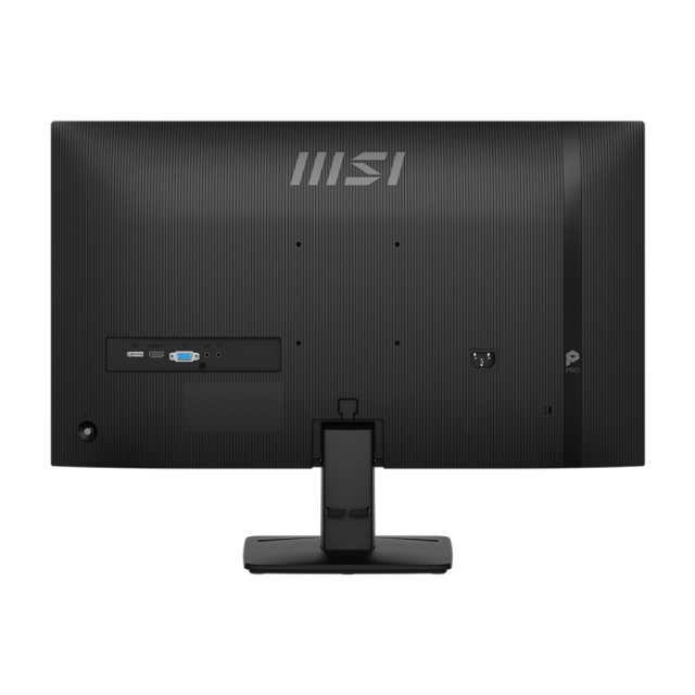 Monitor MSI PRO MP275 E2 | 27" | FHD | 1920 x 1080 (IPS) | 120 Hz | 1 ms (MPRT) | 4 ms (GTG) | Adaptive Sync | HMDI / DisplayPort / VGA | Negro | PRO MP275 E2