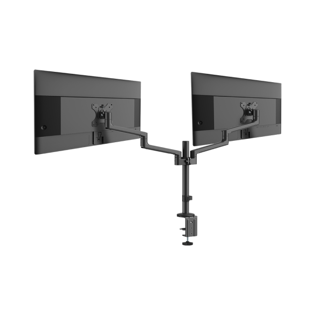 Soporte para 2 Monitores MSI PRO MT81D | Para Monitores de 17” - 32” | VESA | Color Negro Mate | PRO MT81D