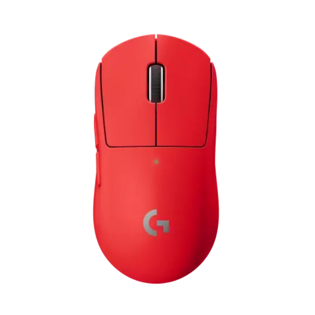 MOUSE LOGITECH PRO X SUPERLIGHT RED WIRELESS 5 BOTONES - 910-006783