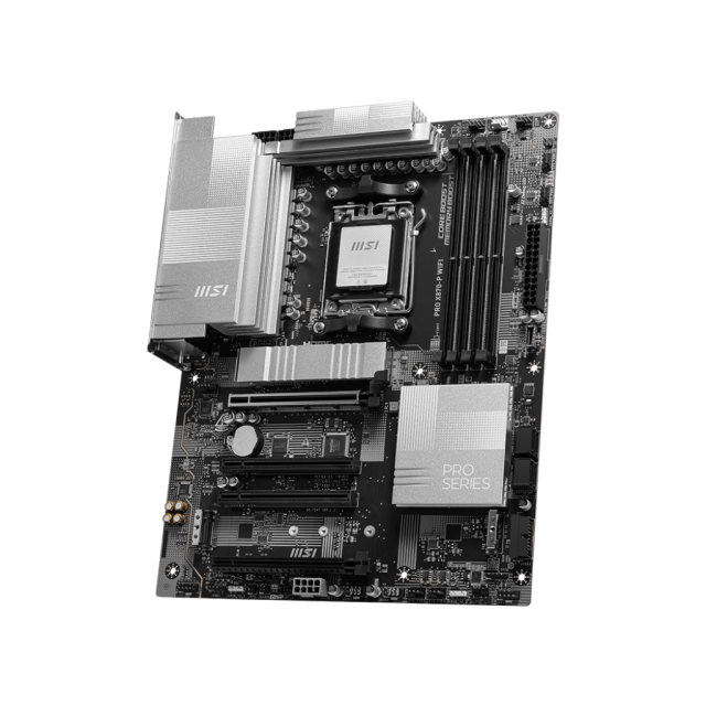 Tarjeta Madre MSI PRO X870-P WIFI | ATX | Socket AM5 | AMD X870 | DDR5 (Hasta 256GB)| HDMI / USB-C DisplayPort | Wi-Fi 7 / Bluetooth 5.4 | PRO X870-P WIFI