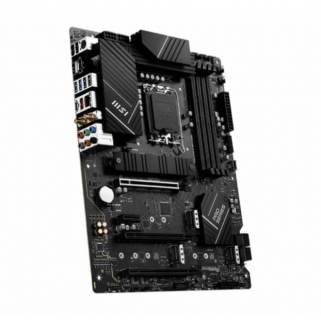 Tarjeta Madre MSI PRO Z790-P WIFI | ATX | Socket LGA 1700 | Chipset Intel Z790 | DDR5 (Hasta 256GB) | HDMI / DisplayPort | Wi-Fi 6E | Bluetooth 5.3 | Negro | PRO Z790-P WIFI