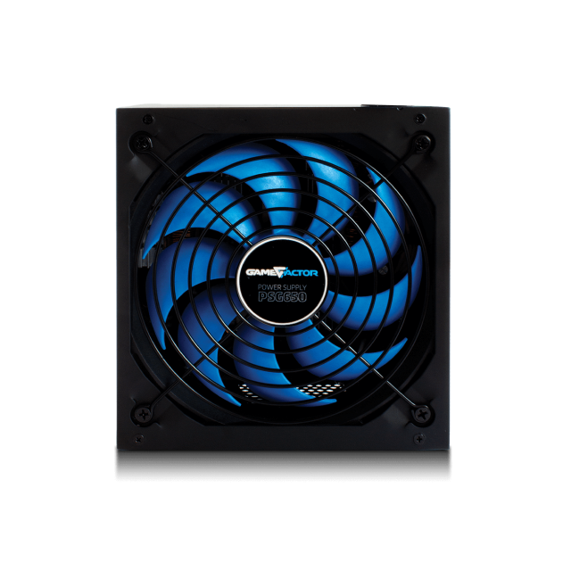 Fuente de Poder Game Factor PSG650 | 650W | 80 + Plus Bronce | 24-pin ATX | Ventilador 120mm | PSG650