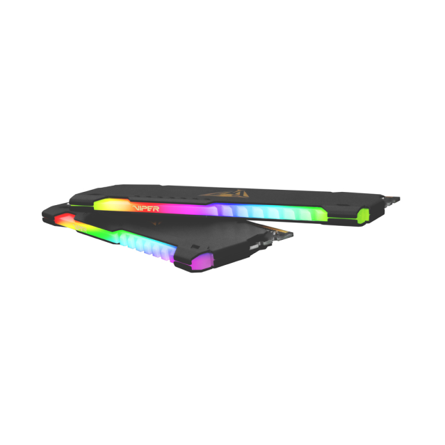 Kit de Memoria RAM PATRIOT Viper STEEL RGB | DDR4 | 64GB (2 x 32GB) | 3200MT/s | CL18 | XMP | PVSR464G320C8K