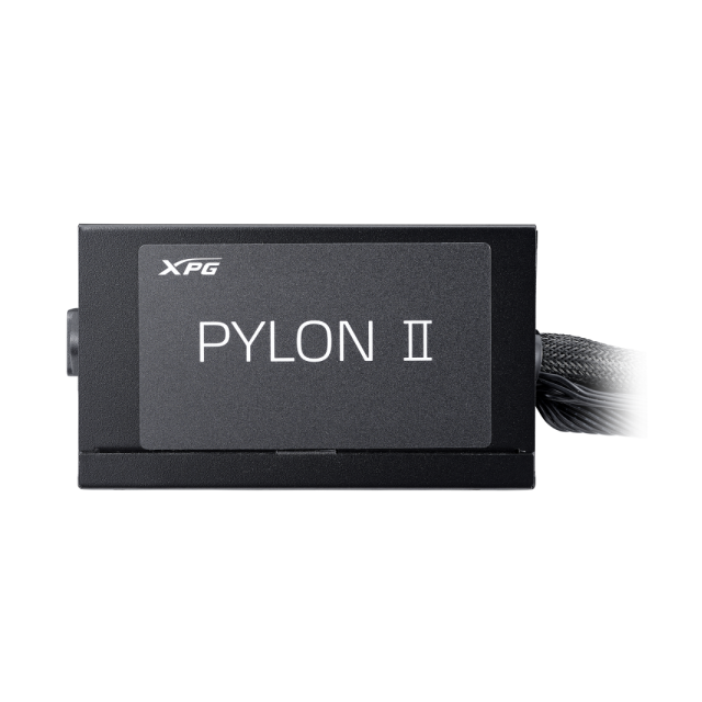 Fuente de Poder ADATA XPG PYLON II | 650W | 80 PLUS Bronze | 24-pin ATX | 135 mm | No Modular | Compatible con ATX 3.1 | Negro | PYLONII650B-BKCUS