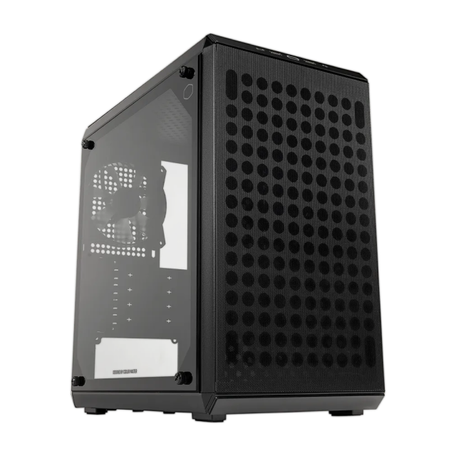 GABINETE COOLER MASTER MASTERBOX Q300L V2 NEGRO MATX (1 VENTILADOR PREINSTALADO) / Q300LV2-KGNN-S01