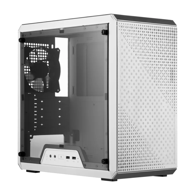 Gabinete Cooler Master MasterBox Q300L | Color blanco | mATX | 1 ventilador preinstalado | MCB-Q300L-WANN-S00