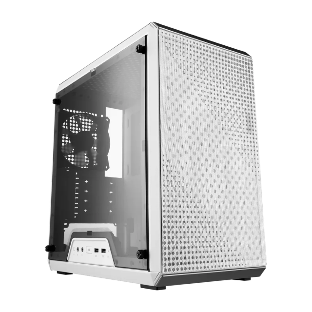 Gabinete Cooler Master MasterBox Q300L | Color blanco | mATX | 1 ventilador preinstalado | MCB-Q300L-WANN-S00