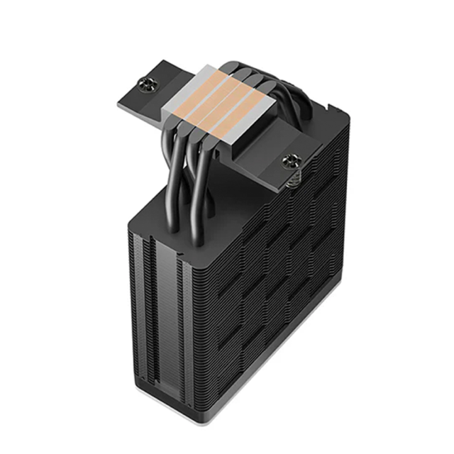 Disipador de Aire DeepCool AG400 BK ARGB V2 | 154 mm | 500 a 2100 RPM | 31.6 dBA | AM5 / AM4 | LGA 1851 / 1700 / 1200 / 1151 / 1150 / 1155 | ARGB | Negro | R-AG400-BKAMMN-GJD