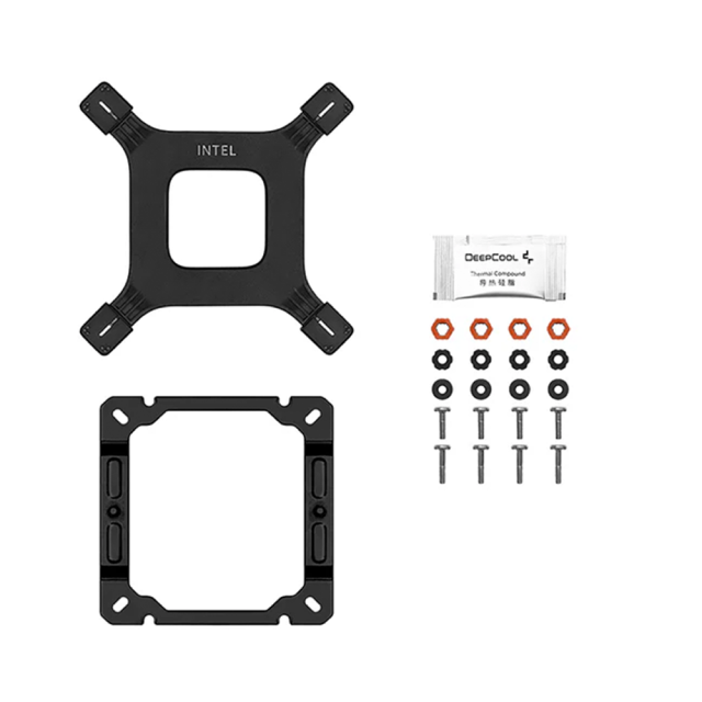 Disipador de Aire DeepCool AG400 BK ARGB V2 | 154 mm | 500 a 2100 RPM | 31.6 dBA | AM5 / AM4 | LGA 1851 / 1700 / 1200 / 1151 / 1150 / 1155 | ARGB | Negro | R-AG400-BKAMMN-GJD