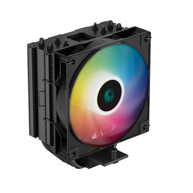 DISIPADOR DE AIRE DEEPCOOL AG400 NEGRO ARGB AM5/LGA1700 / R-AG400-BKANMC-G-2