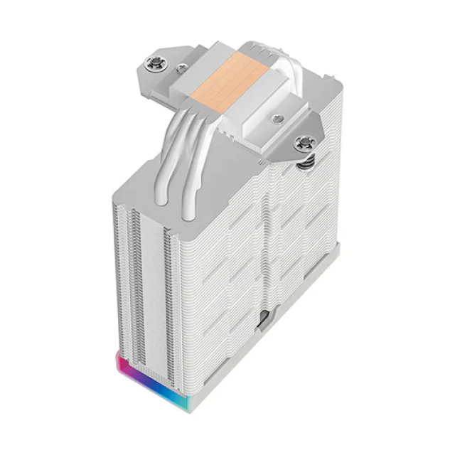 Disipador de Aire DeepCool AK400 DIGITAL PRO WH | 159 mm | 500 a 1750 RPM | 25 dBA | AM5 / AM4 | LGA 1851 / 1700 / 1200 / 1151 / 1150 / 1155 | Pantalla de Estado de CPU | ARGB | Blanco | R-AK400-WHAPMN-G