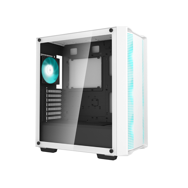 Gabinete DEEPCOOL CC560 WH V2 | ATX / Micro-ATX / Mini-ITX | 4 Ventiladores Preinstalados | Color Blanco | R-CC560-WHGAA4-G-2