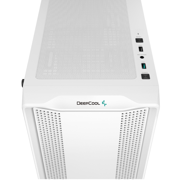 Gabinete DEEPCOOL CC560 WH V2 | ATX / Micro-ATX / Mini-ITX | 4 Ventiladores Preinstalados | Color Blanco | R-CC560-WHGAA4-G-2