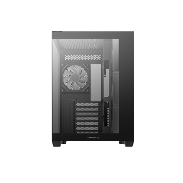 Gabinete Deepcool CG530 4F | ATX / Micro-ATX / ITX  | Back Connect ATX / Mini-ATX | 4 Ventiladores Preinstalados | Color Negro | R-CG530-BKADA4-G-1