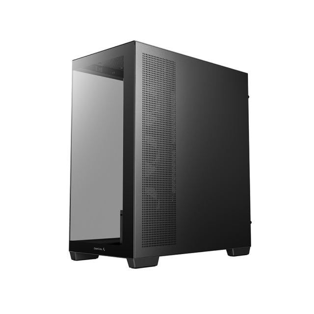 Gabinete DeepCool CG580 4F | Mid-Tower | ATX/Micro-ATX/Mini-ITX | ATX/mATX (Back Connect) | 4 Ventiladores Preinstalados (120mm)| Negro | R-CG580-BKADA4-G-1