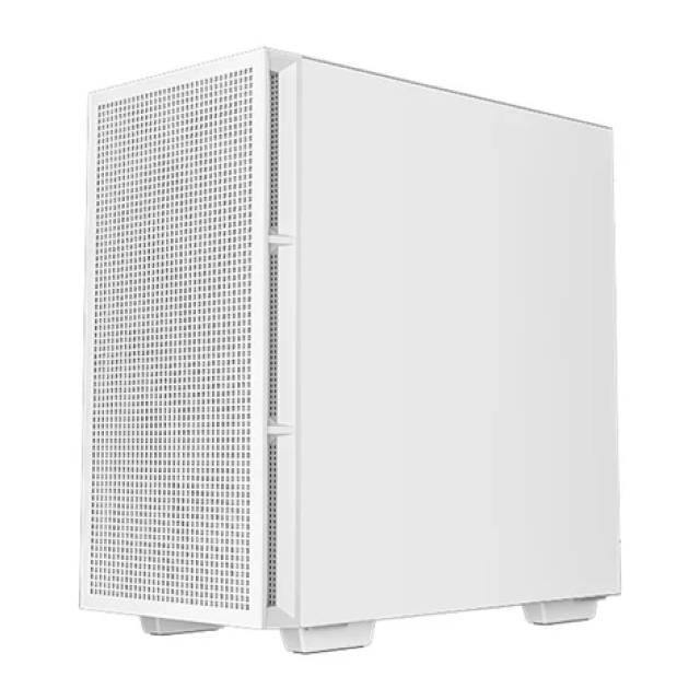 Gabinete DeepCool CH360 DIGITAL WH | Mini Torre | Micro-ATX / Mini-ITX | USB 3.0 | Cristal Templado | Pantalla de Estado de CPU y GPU | 3 Ventiladores ARGB Pre-Instalados | Blanco | R-CH360-WHAPE3D-G-1
