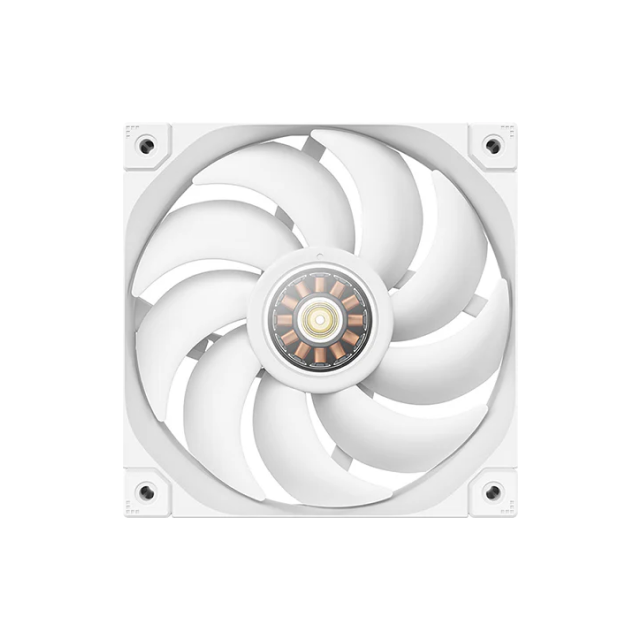 Kit de 3 Ventiladores DeepCool FT12 | 120mm | 2150 RPM | 32 dBA | 4-pin PWM | Color Blanco | R-FT12-WHWPN3-G