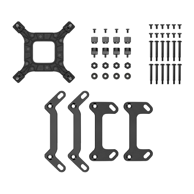 Enfriamiento Líquido DeepCool LD360 | 360 mm | Hasta 3400 RPM | 38.7 dBA | AM5 / AM4 | LGA 1851 / 1700 / 1200 / 1151 / 1150 / 1155 | Pantalla LED | ARGB | Negro | R-LD360-BKMSN-G-1