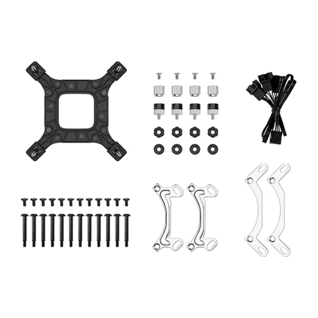 Disipador Líquido DeepCool LE360 V2 | 360 mm | 2500 a 3400 RPM | 31.6 dBA | AM5 / AM4 | LGA 1851 / 1700 / 1200 / 1151 / 1150 / 1155 | ARGB | Negro | R-LE360-BKAMMC-G-2