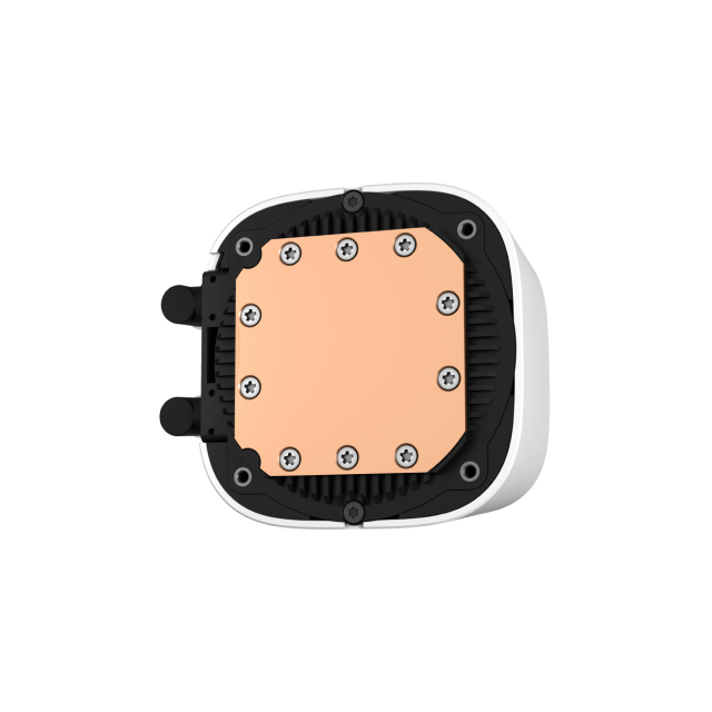 Enfriamiento Líquido DeepCool LE720 | 3 x 120mm | 500-2550 RPM | 17.8 dBA | LGA1851/1700 | AM5/AM4 | Color Blanco | R-LE720-WHAMMN-G-1