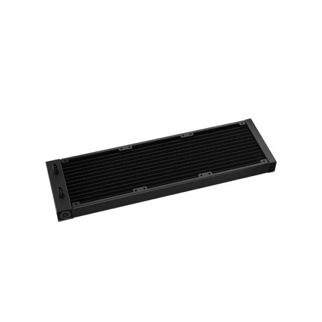 Enfriamiento Líquido DeepCool LQ360 | 3 x 120mm | 600~2400 RPM | RGB | 38.71 dB(A)Display LED Digital | Color Negro | R-LQ360-BKLSMW-G-1 