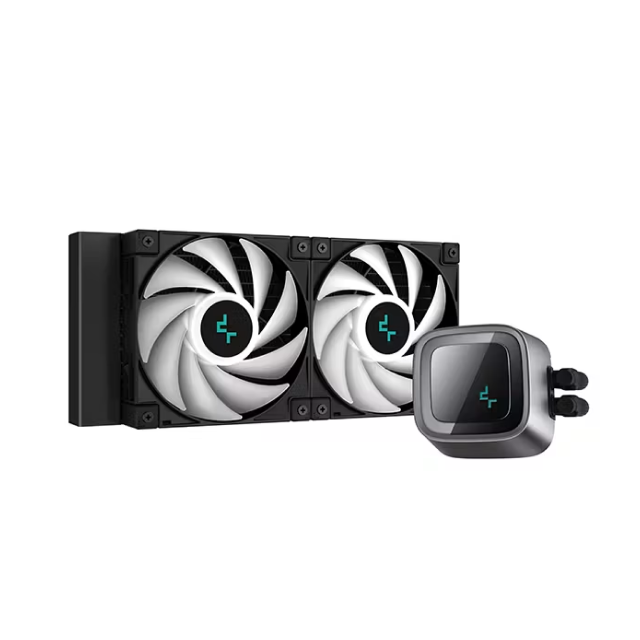 Enfriamiento Líquido DeepCool LS520 (Bulk - Sin Caja) | 240 mm | 500 - 2250 RPM | 32.9 dBA | AM5 / AM4 / sTRX4 / sTR4 | LGA 1700 / 1200 / 1151 / 1150 / 1155 / 2011 / 2011-v3 / 2066 | ARGB | Negro | R-LS520-BKAMNT-G-1