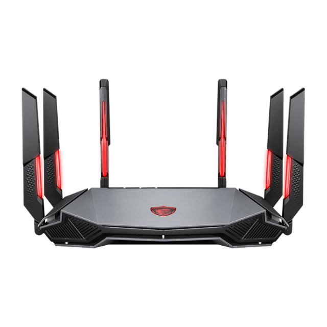 Router Gamer MSI RadiX AXE6600 | Wi-Fi 6E | Tri-Band | 2.4GHz / 5GHz / 6GHz | RadiX AXE6600 WiFi 6E Tri-Band Gaming Router
