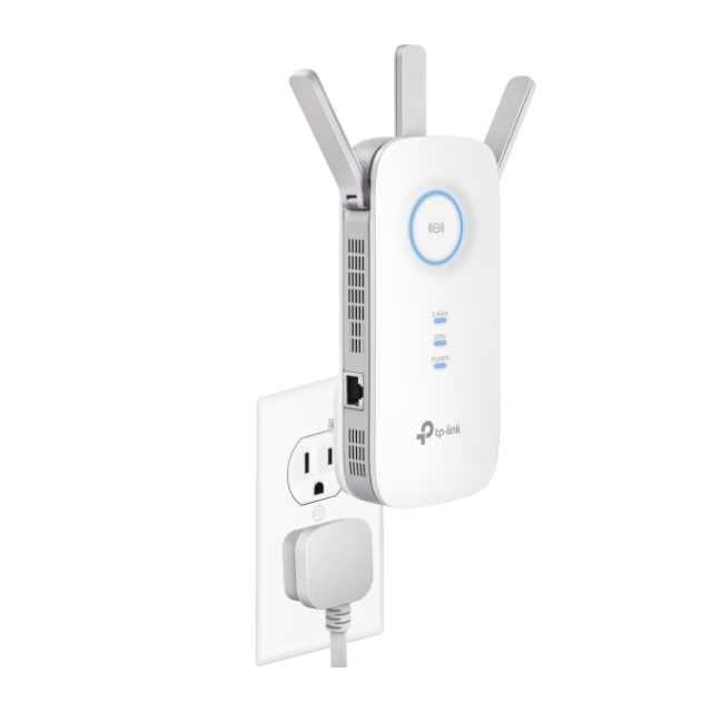 Repetidor de WiFi TP-Link RE450 | AC1750 | Doble Banda 2.4GHz / 5GHz | RE450