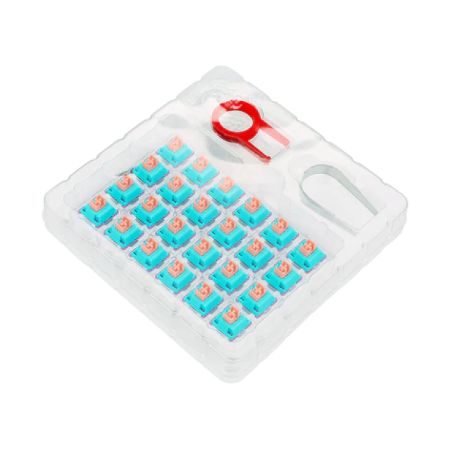 SWITCHES PARA TECLADO MECANICO REDRAGON BULLET-R NEON LINEAL 24 Pz (COMPATIBLE CON TECLADOS REDRAGON HOT SWAP) / A113R