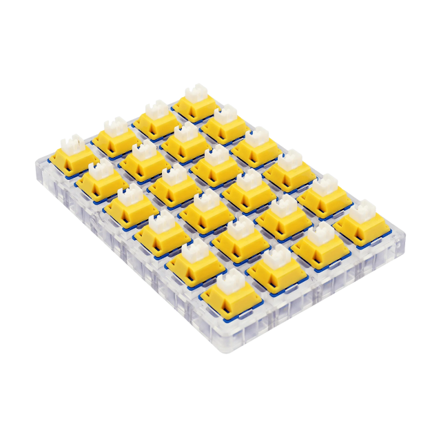 SWITCHES PARA TECLADO MECANICO REDRAGON BULLET-B PARROT TACTIL 24 Pz (COMPATIBLE CON TECLADOS REDRAGON HOT SWAP) / A113B