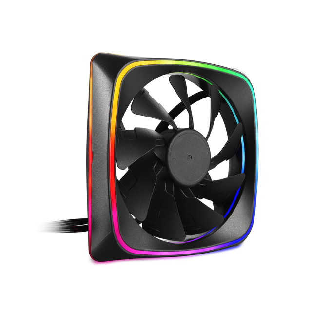 Ventilador Sharkoon RGB SHARK Lights | 120mm | 1000r.p.m | 15,2 dB(A) | LEDs RGB | F-LRGB 