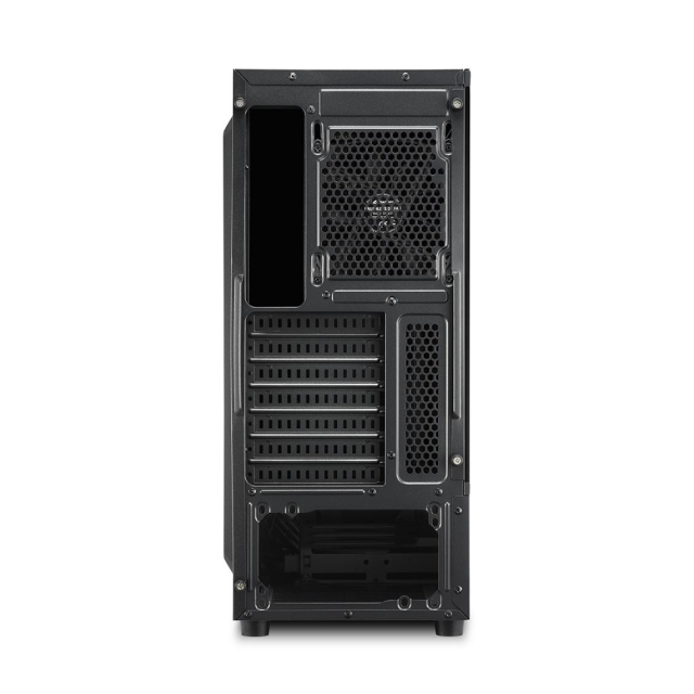 Gabinete Sharkoon RGB Slider | Mini-ITX / Micro-ATX / ATX | Vidrio templado | C-SLIDERB 