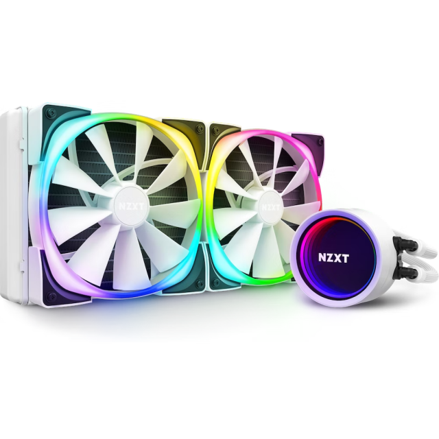 ENFRIAMIENTO LIQUIDO NZXT KRAKEN X63 RGB WHITE - 280MM - RL-KRX63-RW