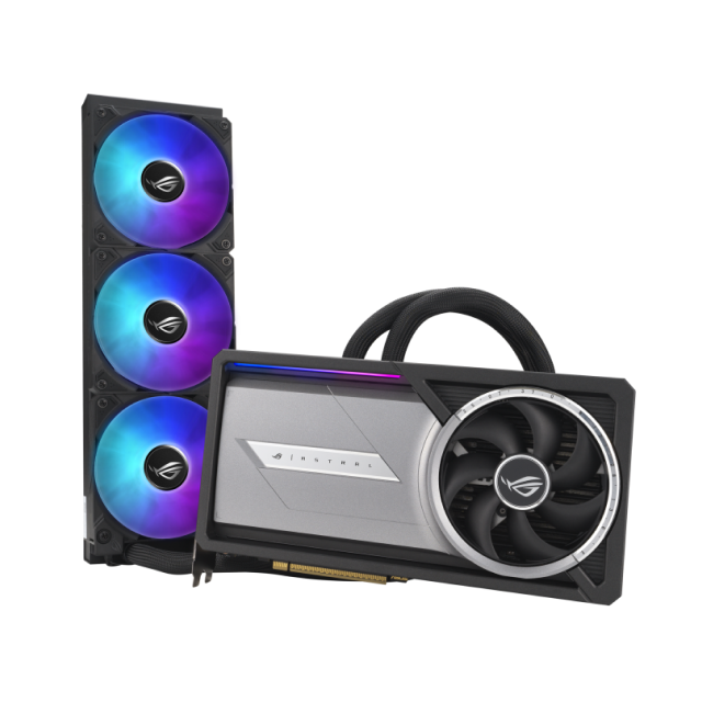 Tarjeta de Video ASUS ROG Astral LC NVIDIA GeForce RTX 5090 OC Edition | 32GB GDDR7 | PCIe 5.0 | 512 Bits | 2 x HDMI / 3 x DisplayPort | Enfriamiento Líquido 360mm Integrado | ARGB | Negro | ROG-ASTRAL-LC-RTX5090-O32G-GAMING