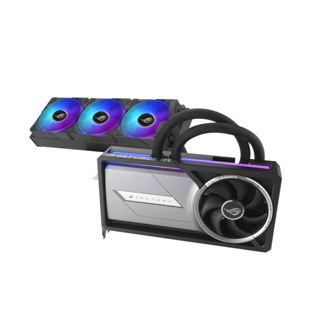 Tarjeta de Video ASUS ROG Astral LC NVIDIA GeForce RTX 5090 OC Edition | 32GB GDDR7 | PCIe 5.0 | 512 Bits | 2 x HDMI / 3 x DisplayPort | Enfriamiento Líquido 360mm Integrado | ARGB | Negro | ROG-ASTRAL-LC-RTX5090-O32G-GAMING