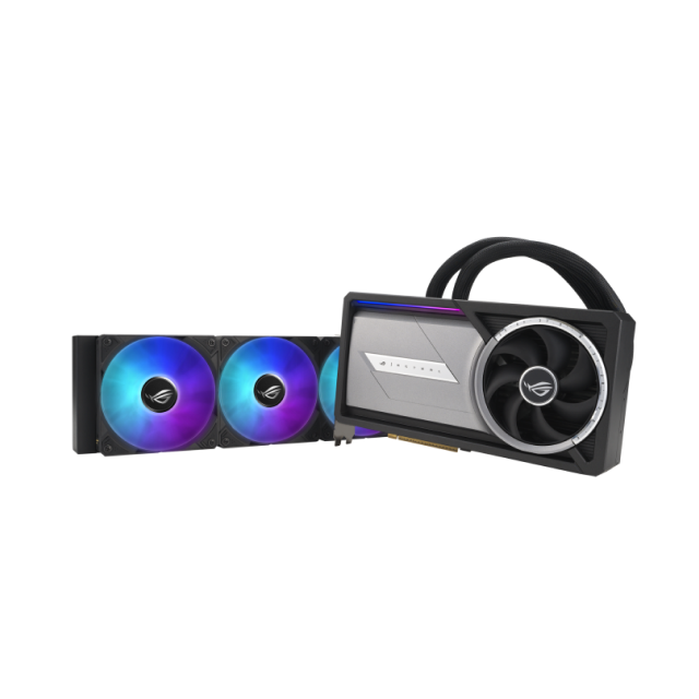 Tarjeta de Video ASUS ROG Astral LC NVIDIA GeForce RTX 5090 OC Edition | 32GB GDDR7 | PCIe 5.0 | 512 Bits | 2 x HDMI / 3 x DisplayPort | Enfriamiento Líquido 360mm Integrado | ARGB | Negro | ROG-ASTRAL-LC-RTX5090-O32G-GAMING