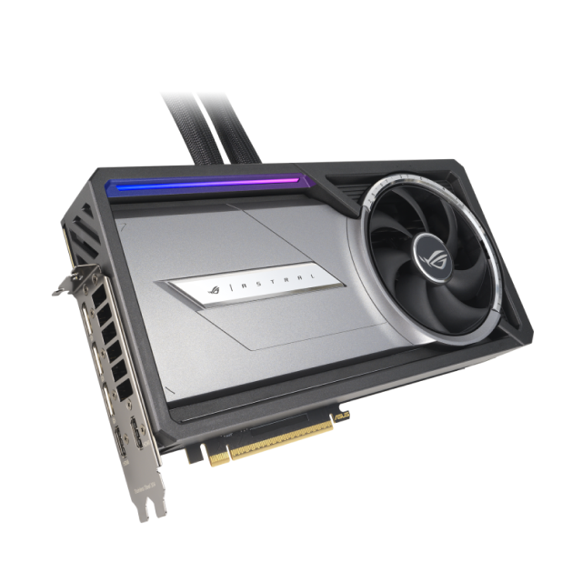 Tarjeta de Video ASUS ROG Astral LC NVIDIA GeForce RTX 5090 OC Edition | 32GB GDDR7 | PCIe 5.0 | 512 Bits | 2 x HDMI / 3 x DisplayPort | Enfriamiento Líquido 360mm Integrado | ARGB | Negro | ROG-ASTRAL-LC-RTX5090-O32G-GAMING