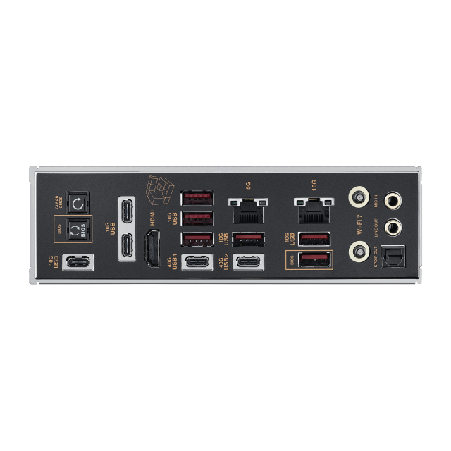 Pre Venta | Tarjeta Madre ASUS ROG Crosshair 2006 | ATX | Socket AM5 | Chipset AMD X870E | 4 x DDR5 (Hasta 256GB) | 1 x HDMI / 2 x USB-C | Wi-Fi 7 | Bluetooth 5.4 | Edición Especial Retro | Negro / Cobre | ROG Crosshair 2006