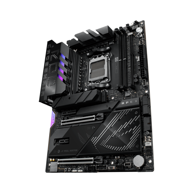 Tarjeta Madre ASUS ROG Crosshair X870E APEX | ATX | Socket AM5 | Chipset AMD X870E | 2 x DDR5 (Hasta 128GB) | 2 x USB-C | Wi-Fi 7 | Bluetooth 5.4 | Negro | ROG CROSSHAIR X870E APEX