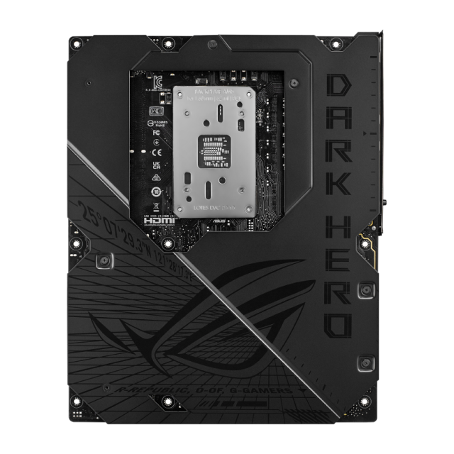 Tarjeta Madre ASUS ROG CROSSHAIR X870E DARK HERO | ATX | Socket AM5 | Chipset AMD X870E | DDR5 (Hasta 192GB) | HDMI | Wi-Fi 7 | Bluetooth 5.4 | Negro | ROG CROSSHAIR X870E DARK HERO