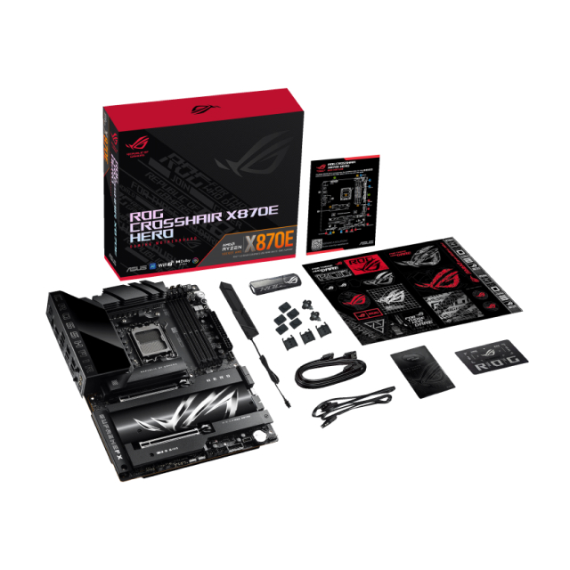 Tarjeta Madre ASUS ROG CROSSHAIR X870E HERO | ATX | Socket AM5 | DDR5 | ROG CROSSHAIR X870E HERO