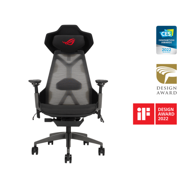 Silla Gamer ASUS ROG DESTRIER | Negro | Con reposabrazos | SL400 ROG DESTRIER/BK/WW// | 90GC0120-MSG010