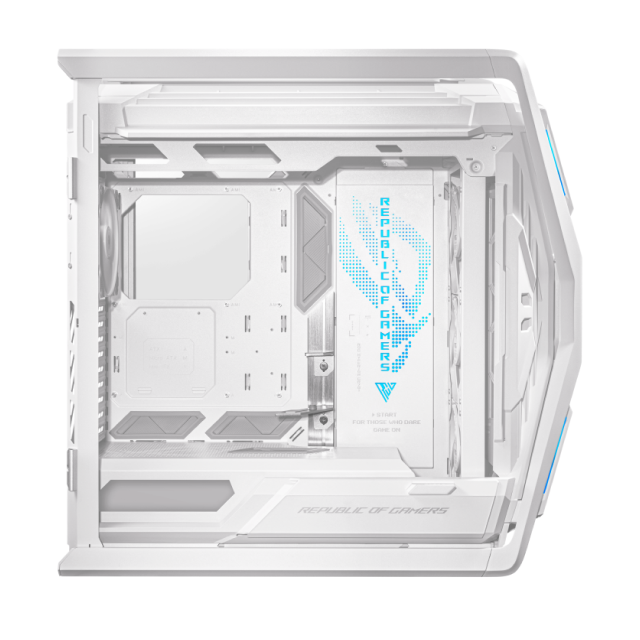 GABINETE ASUS ROG HYPERION GR701 | BLANCO E-ATX | 3 VENTILADORES PREINSTALADOS | GR701/WT/PWM FAN